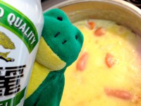 食べることに集中