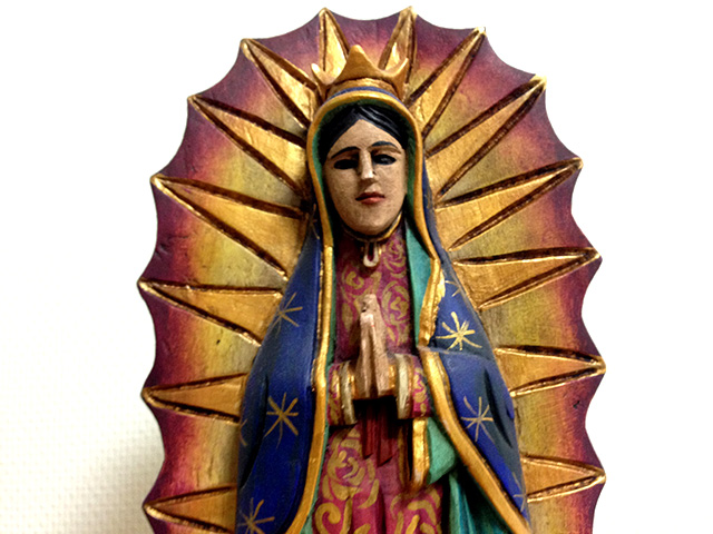 褐色の聖母「グアダルーペのマリア様」にひとめぼれ